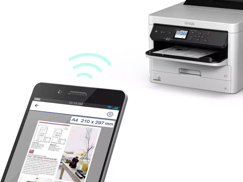 Принтер Epson WorkForce Pro WF-M5299DW + Wi-Fi (C11CG07401) - фото 5