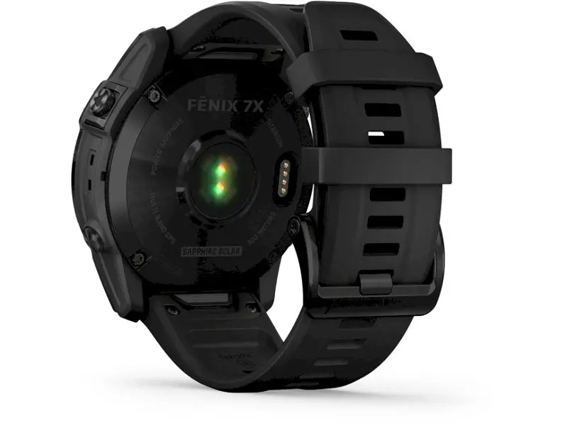 Смарт-годинник Garmin Fenix 7X Sapphire S. Black DLC Titanium w. Black Band (010-02541-22/23) - фото 2