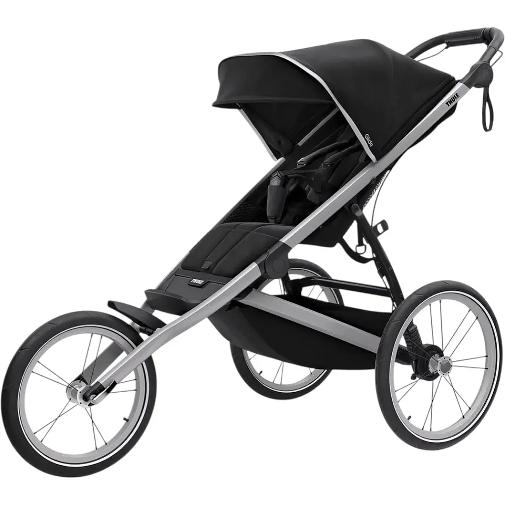 Дитяча коляска Thule Glide 2 Jet Black з люлькою (TH 10101952-20110748) - фото 2
