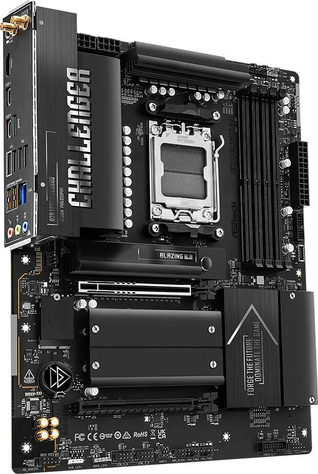 Материнська плата ASRock X870 CHALLENGER WIFI (X870 CHALLENGER WIFI) (Socket AM5, AMD X870, ATX) - фото 6