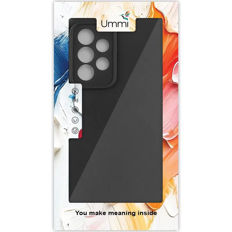 Чехол Silicone Cover Ummi Lakshmi Full Camera (AA) для Samsung Galaxy A33 5G Черный / Black - фото 3