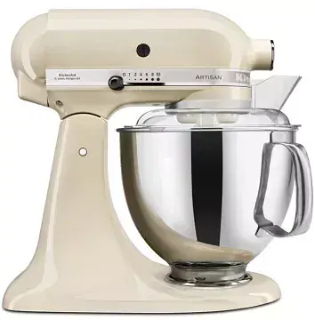 Кухонна машина KitchenAid Artisan 4,8 л 5KSM175PSEAC з відкидним блоком кремовий