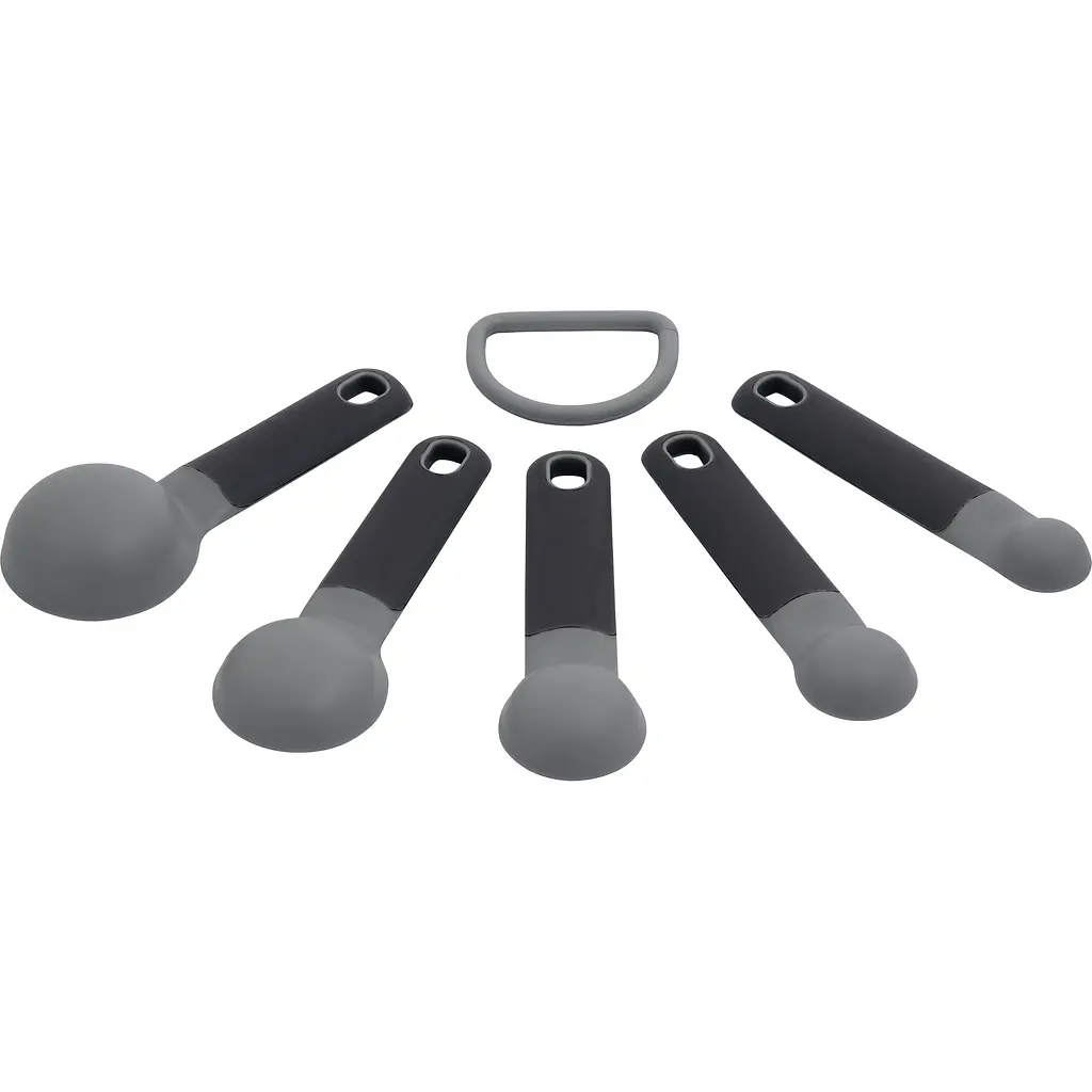Набор мерных ложек KitchenAid Coreline серый 5 шт. (KQG057OHCGG) - фото 6