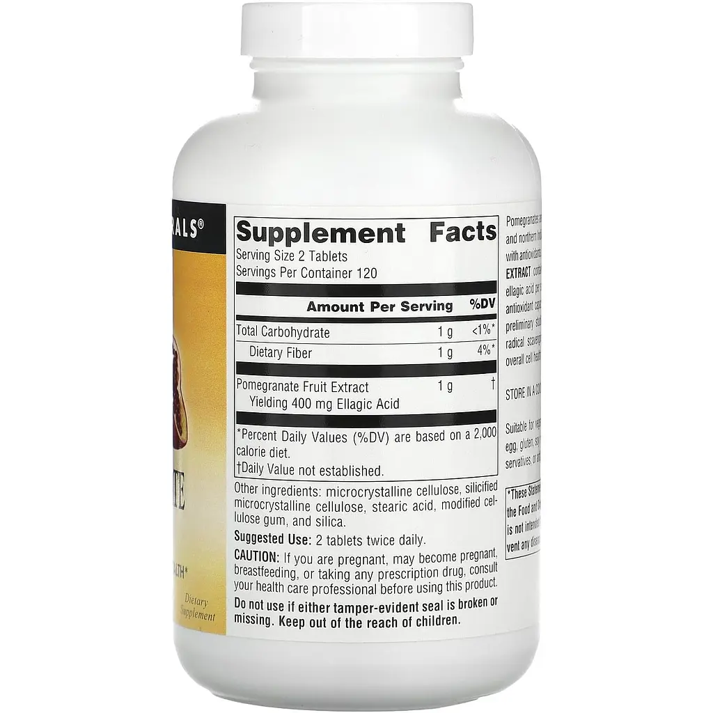Экстракт граната Source Naturals Pomegranate Extract 240 таблеток - фото 2