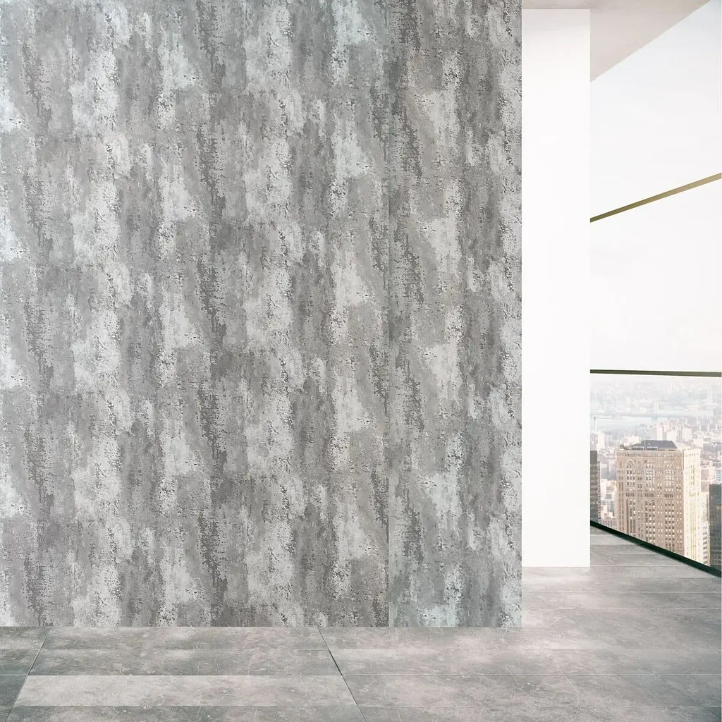 Декоративна ПВХ плита Sticker Wall SW-00001411 Платиновий мармур 1,22х2,44мх3мм