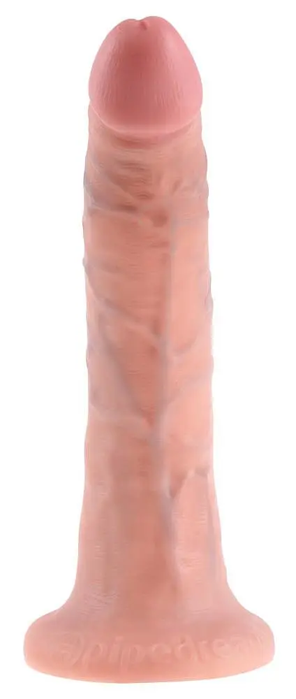 Фаллоимитатор King Cock 7", 20.5 см (телесный) - фото 3