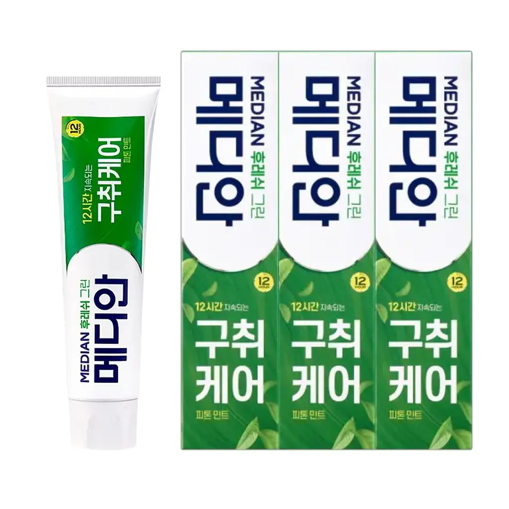 Median Зубна паста Fresh Green 120 г х 3 шт