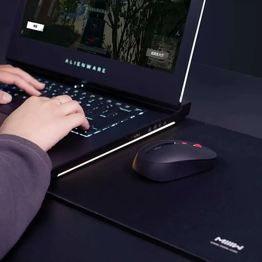 Миша комп'ютерна Xiaomi Miiiw MWMM01 Mouse Mute Wireless Black - фото 6