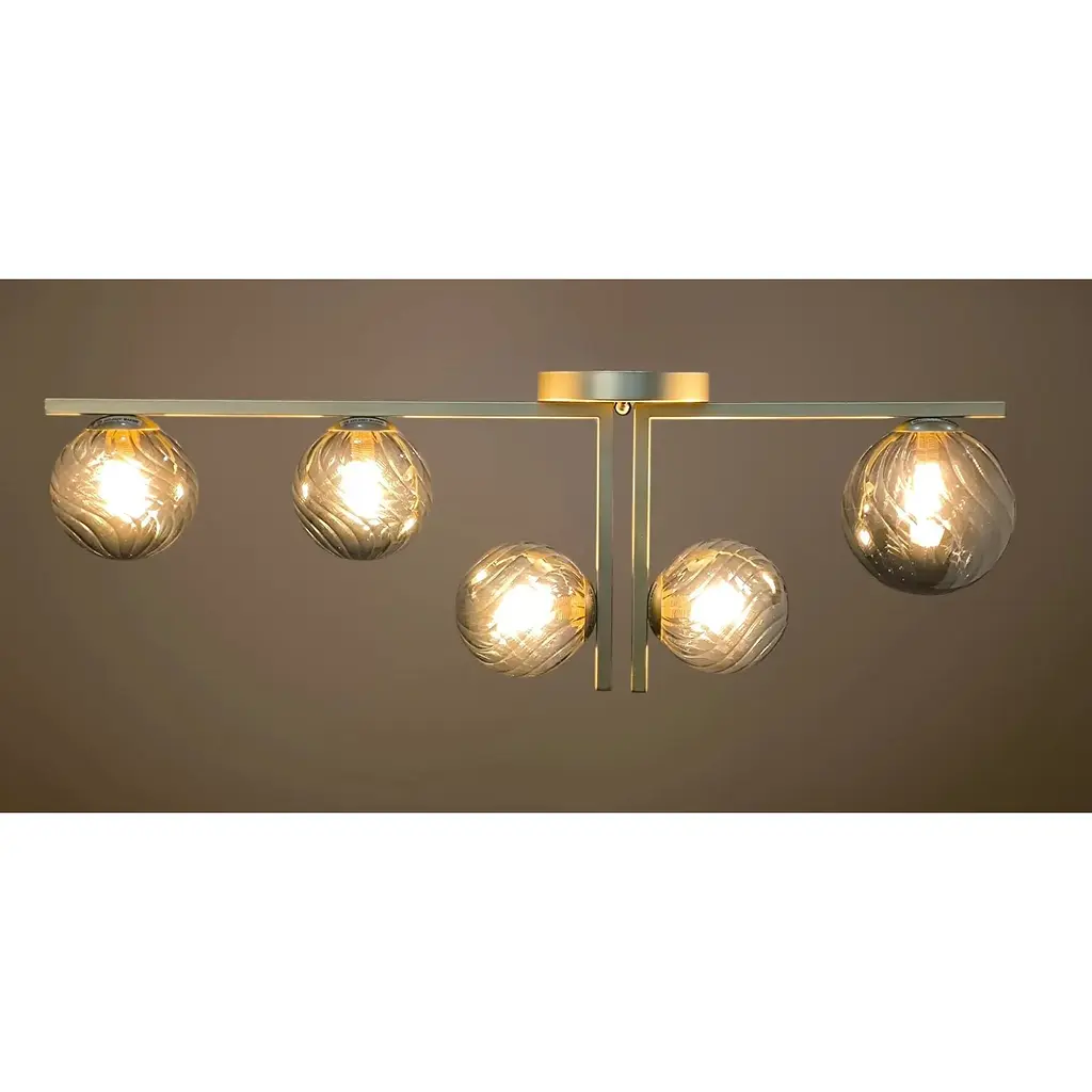 Люстра Brille молекула BR-01 699C/5 G9 GD - фото 2