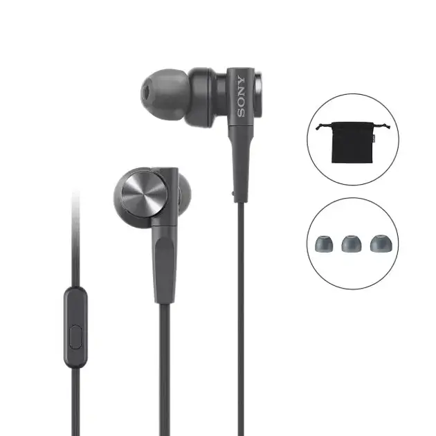 Наушники Sony MDR-XB55AP (MDRXB55AP/BQ.CE7) Black - фото 3