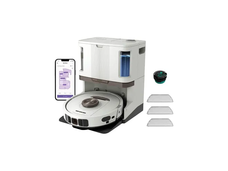Робот-пилосос з вологим прибиранням SHARK Detect Pro Max with Auto Empty System (RV2800ZEEUWH) - фото 11