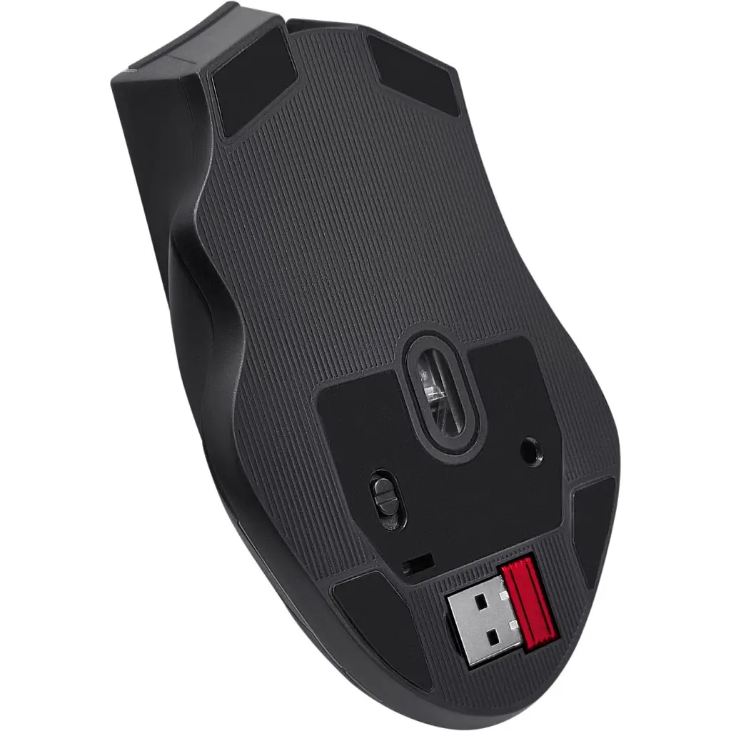 Компьютерная мышка Defender Kronos GM-695 беспроводная игровая 7кн. 1600 dpi. 400 mAh черная (52695) - фото 5