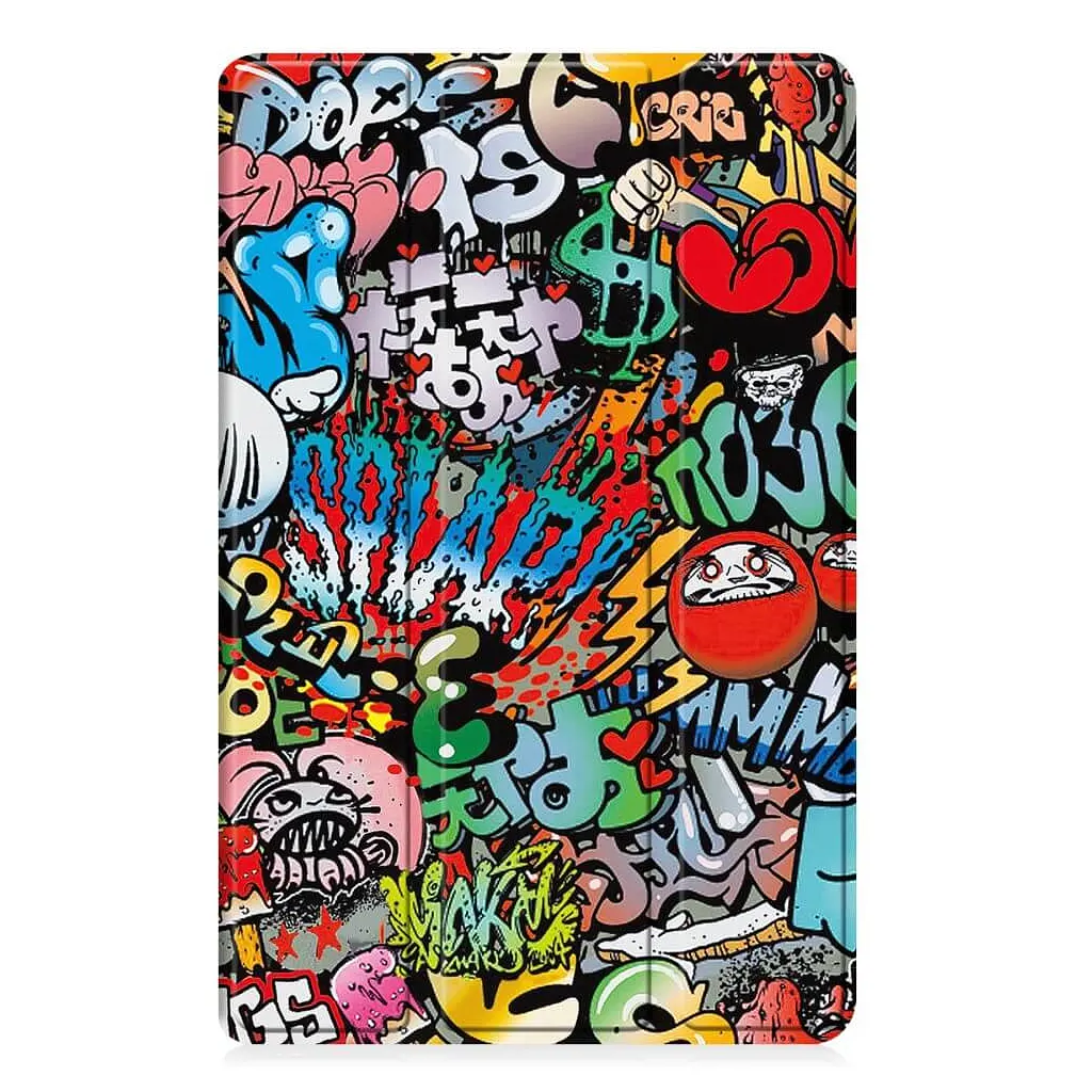 Чохол до планшета BeCover Smart Case Samsung Galaxy Tab A11 Plus SM-X236B 11.0" Graffiti (714005) - фото 4