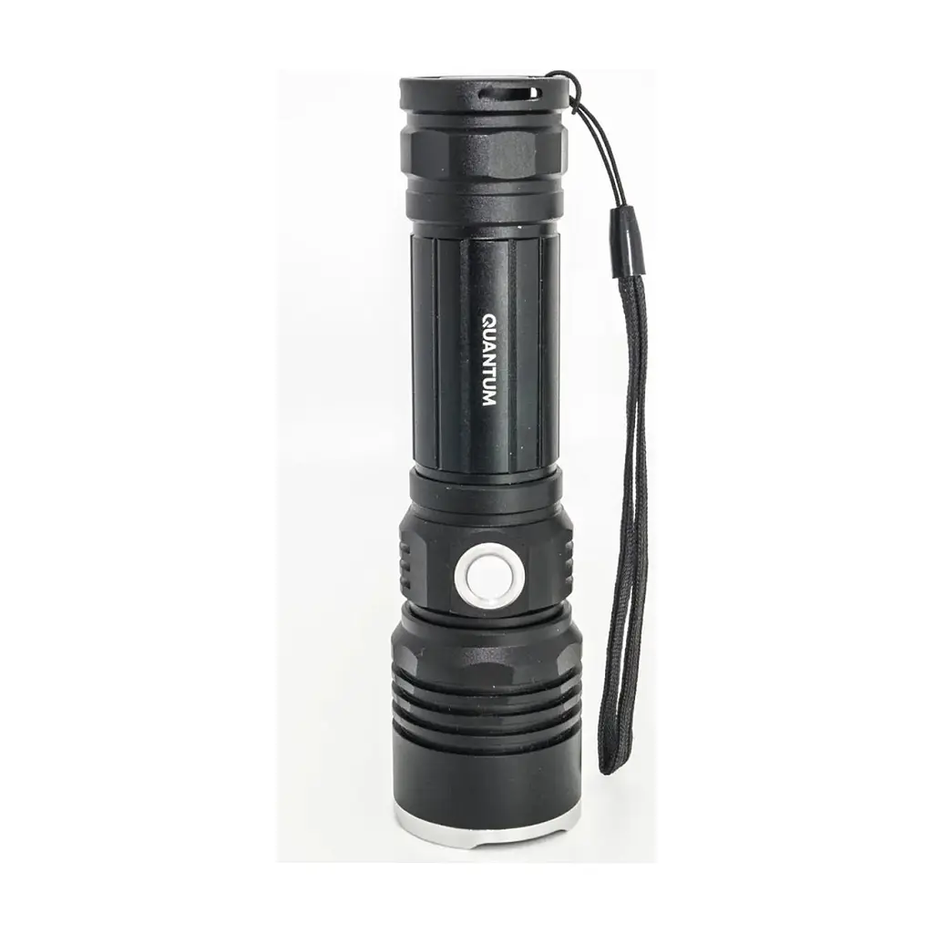 Ліхтар Quantum Solid-M 10W LED з USB + Li-ion18650/2600mAh box (QM-FL1020-18650/2600-CB) - фото 7