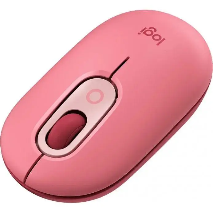 Миша Logitech POP Mouse Bluetooth Heartbreaker Rose (910-006548) [69017] - фото 3