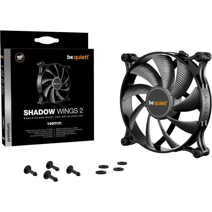 Вентилятор Be quiet! Shadow Wings 2 140mm (BL086) Б/в - фото 4