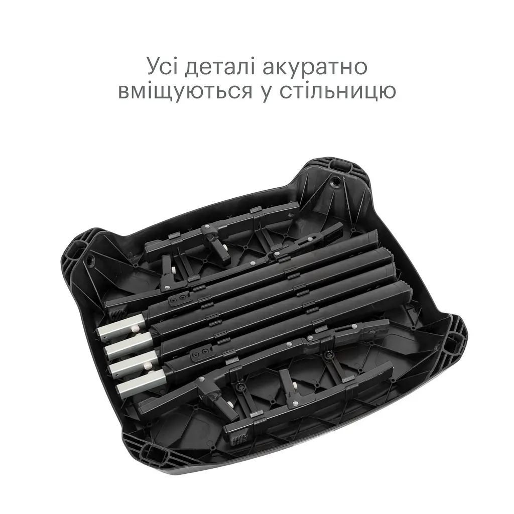 Стільчик для годування Tutti Bambini Nova чорний (611010/9999) - фото 8