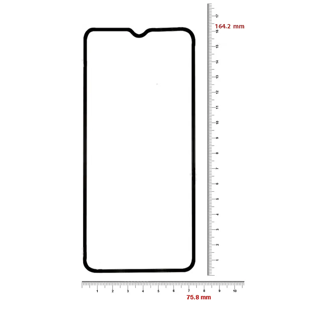 Скло захисне BeCover Samsung Galaxy A03 Core SM-A032/ A03 SM-A035 Black (707102) - фото 3