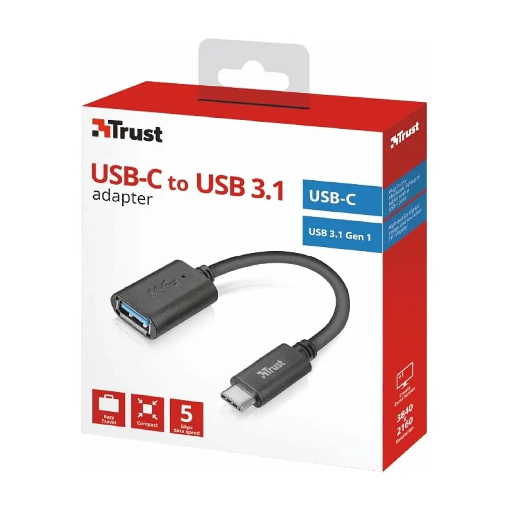Перехідник Trust USB-C to USB3.0 (20967_TRUST) - фото 5