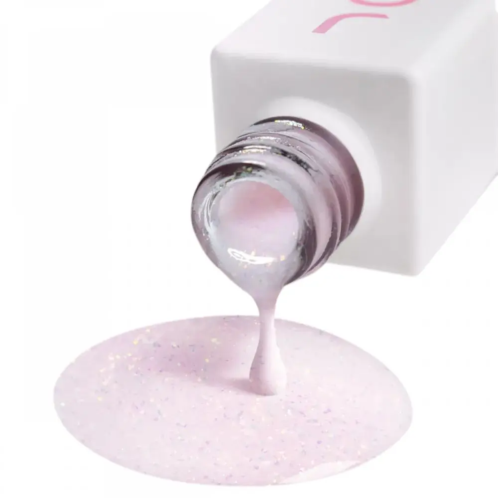 Рідкий гель для укріплення та моделювання PolyLiquid Gel 09 Moonlight Glow білий JOIA vegan 8 мл - фото 4