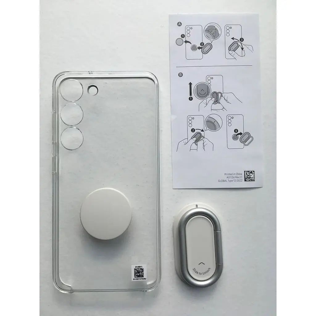 Оригинальный прозрачный чехол Samsung для Galaxy S23 (6.1") Clear Gadget Case EF-XS711CTEGRU Crystal - фото 8