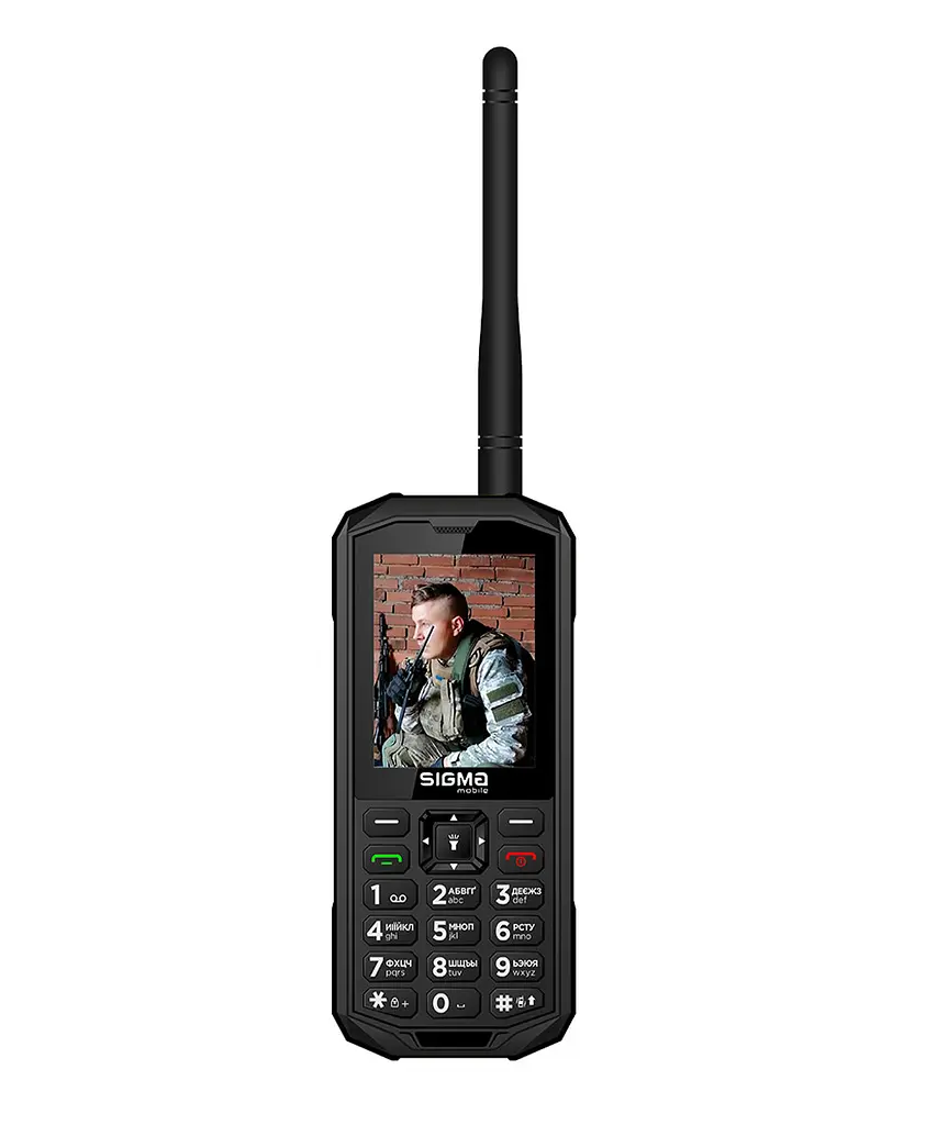 Телефон Sigma X-treme PA68 Wave Black UA UCRF - фото 3