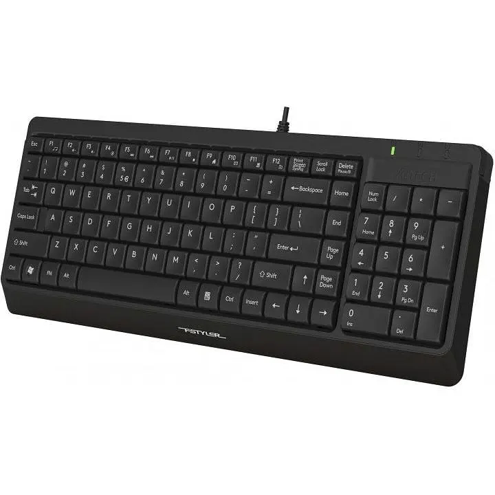 Клавіатура дротова A4Tech Fstyler FK15 Black USB - фото 5