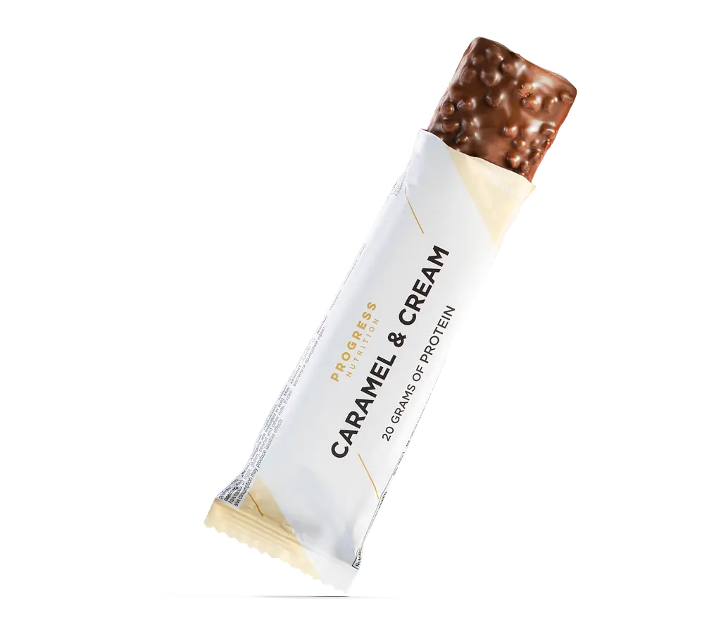 Батончик Протеїновий Protein Bar - 12x60г Карамель-Крем