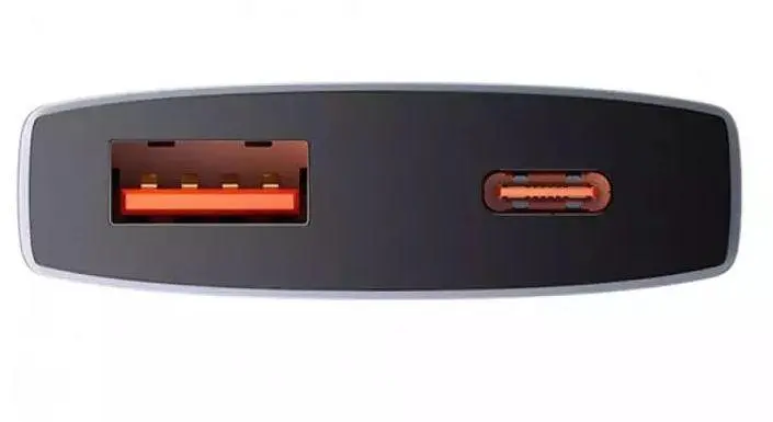 Сетевое зарядное устройство для Baseus GaN5 Pro Ultra-Slim 65 W (2 порта C+U) с кабелем 100 W (CCGP150113) серое - фото 5