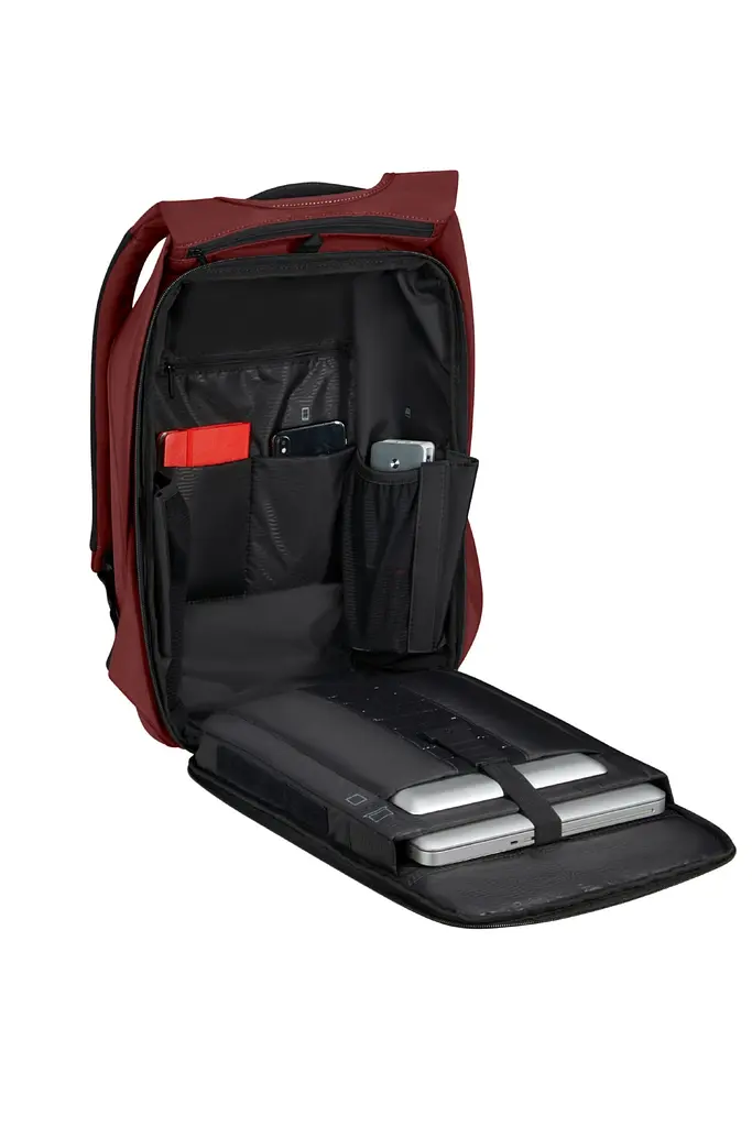 Рюкзак-Антизлодій 15.6" Samsonite SECURIPAK 2.0 TERRACOTTA RED 44х30х18 KO8*10002 - фото 2