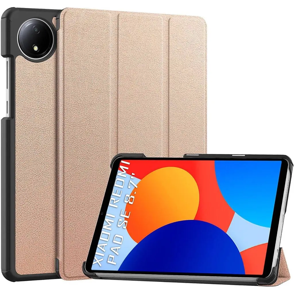 Чохол BeCover Smart Case для Xiaomi Redmi Pad SE 8.7" Рожево-золотистий (711909)