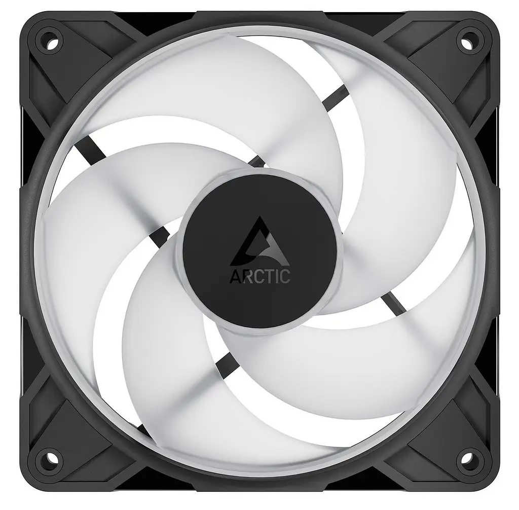 Вентилятор Arctic P12 Pro Reverse A-RGB Чорний (ACFAN00322A) - фото 3