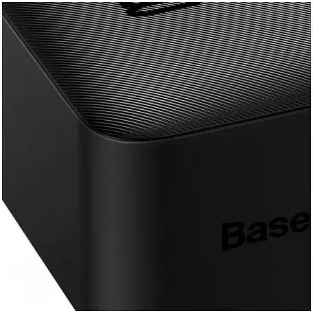 Зовнішній акумулятор Baseus Bipow Digital Display 15W 30000mAh (PPDML-K01) чорний - фото 4