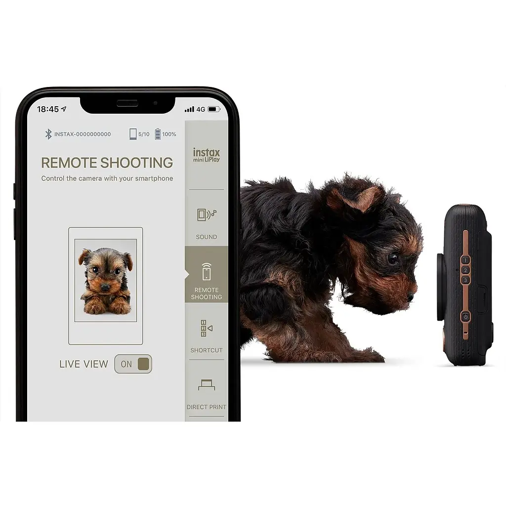 Фотокамера моментального друку Fujifilm Instax Mini LiPlay Deep Bronze (16835184) [118838] - фото 11