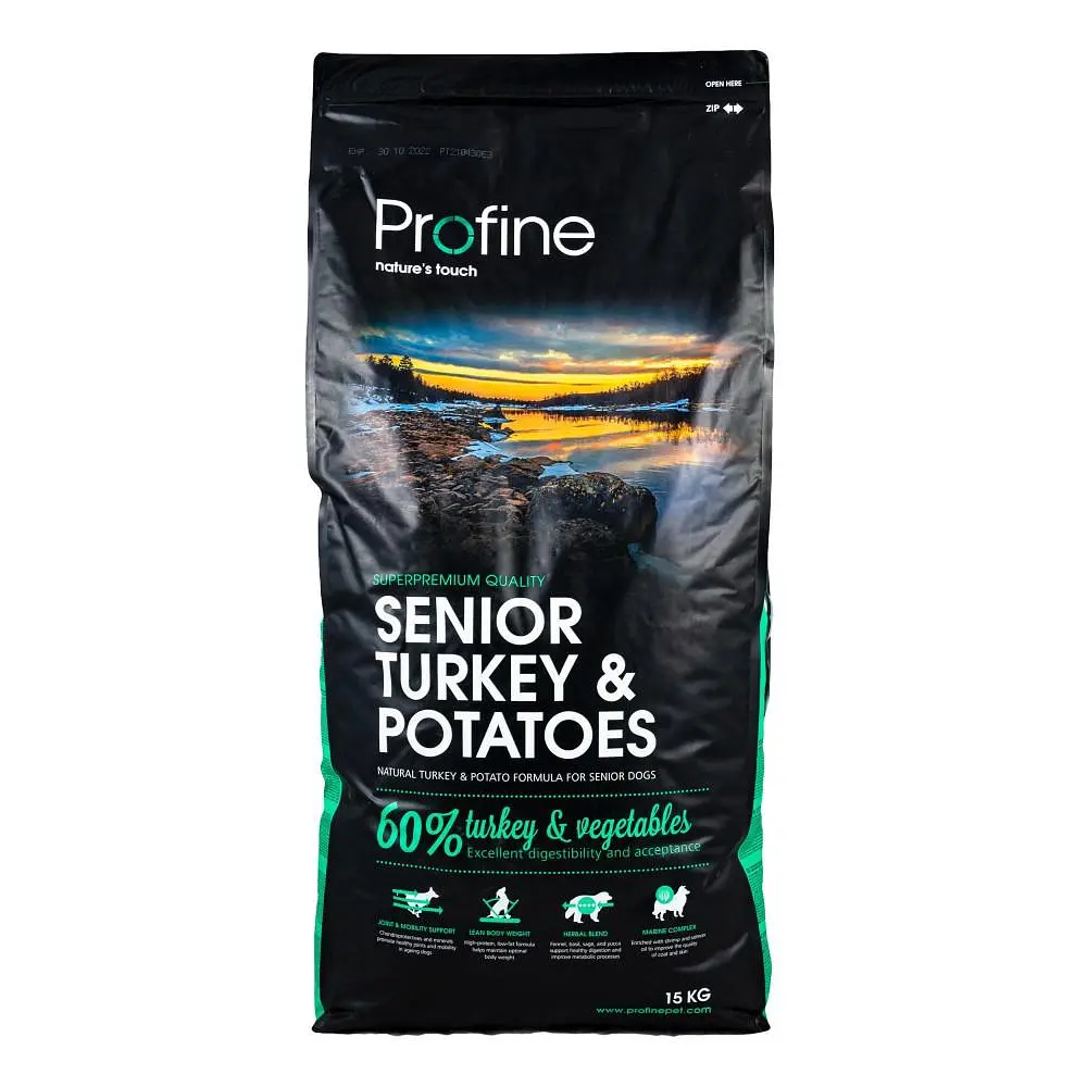 Сухий корм Profine Senior Turkey 15 кг з індичкою та картоплею для літніх собак - фото 3
