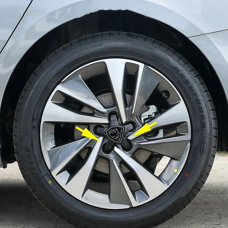 Ковпак колеса Peugeot чорний п’ятикутний 1 шт OEM 9836678580 (ковпачок, заглушка диска) - фото 4