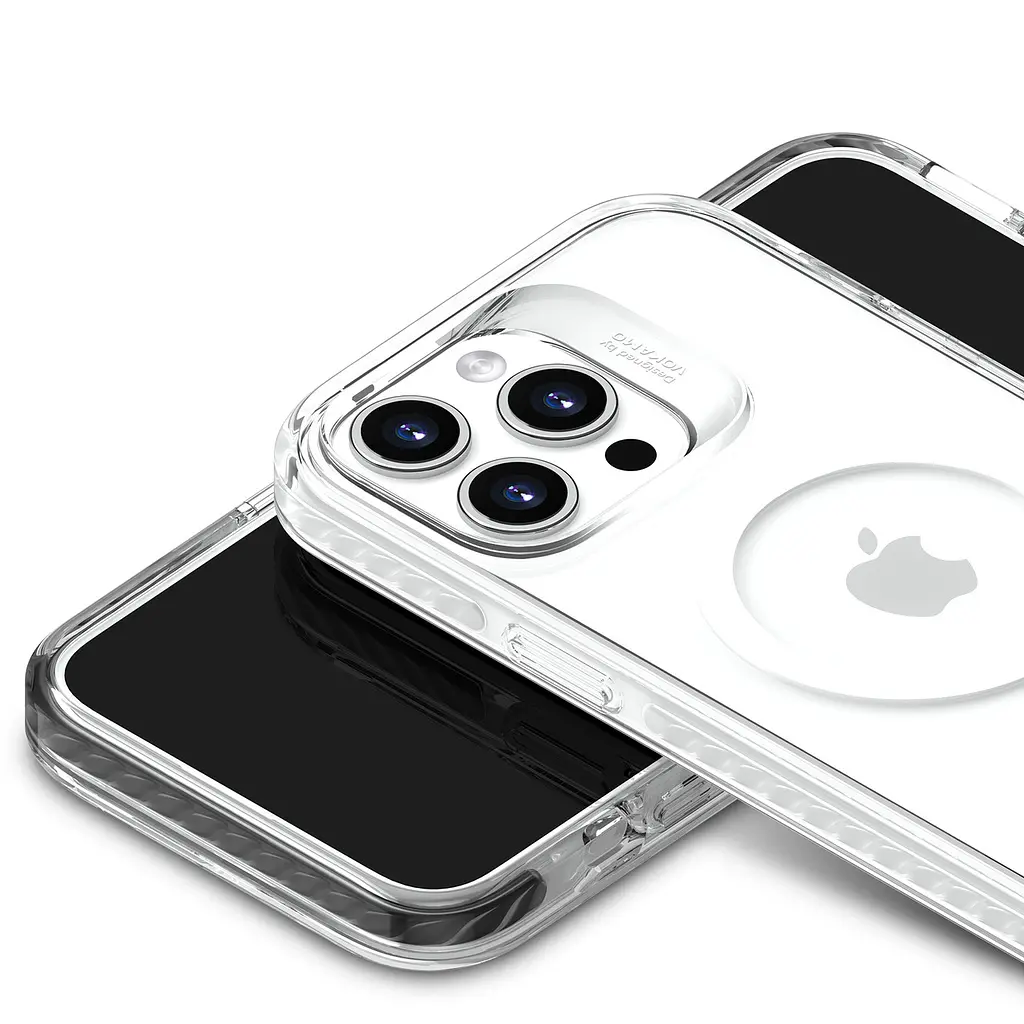 Защитный чехол Vokamo для iPhone 15 с магнитом MagSafe Smult Black (NVK010843) - фото 3