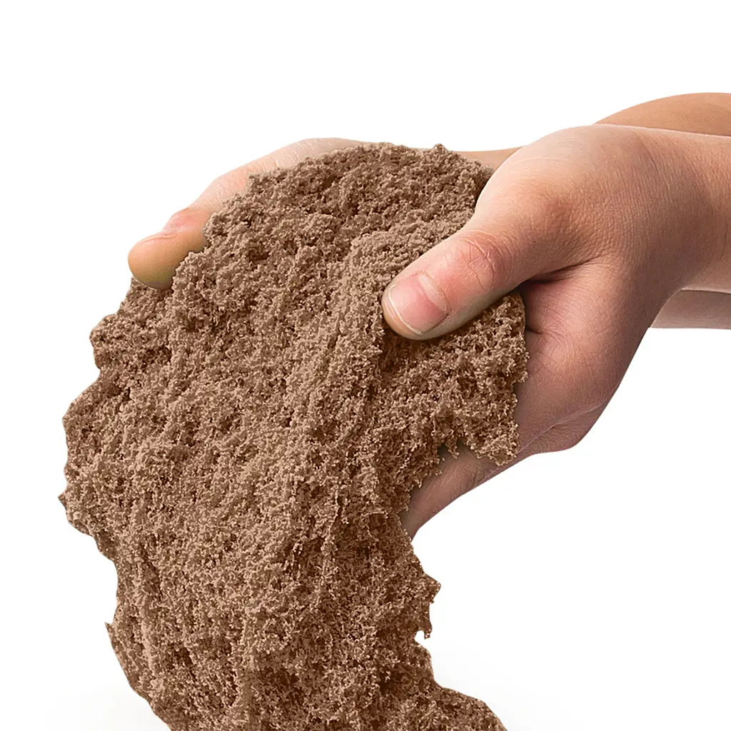 Кінетичний пісок Kinetic Sand Гарячий шоколад, з ароматом, коричневий, 227 г (71473H) - фото 3