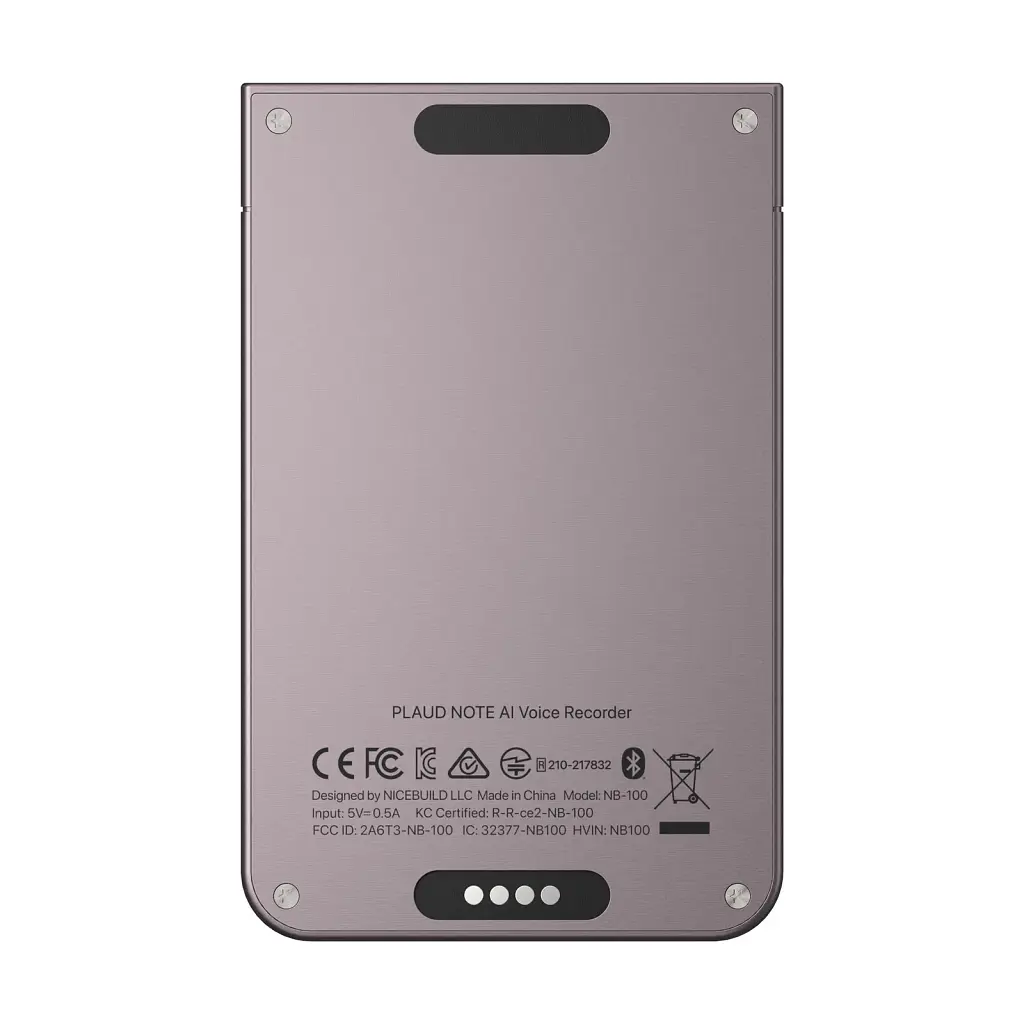 Диктофон Plaud AI Note Starlight (NB-100-ST) - фото 3