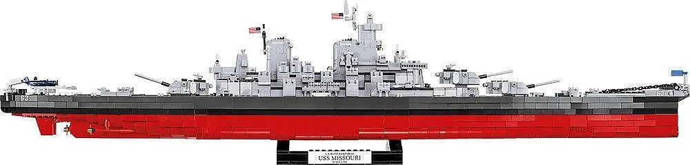 Конструктор Cobi Лінкор Міссурі BB-63 масштаб 1:300, 2665 деталей (COBI-4837) - фото 5