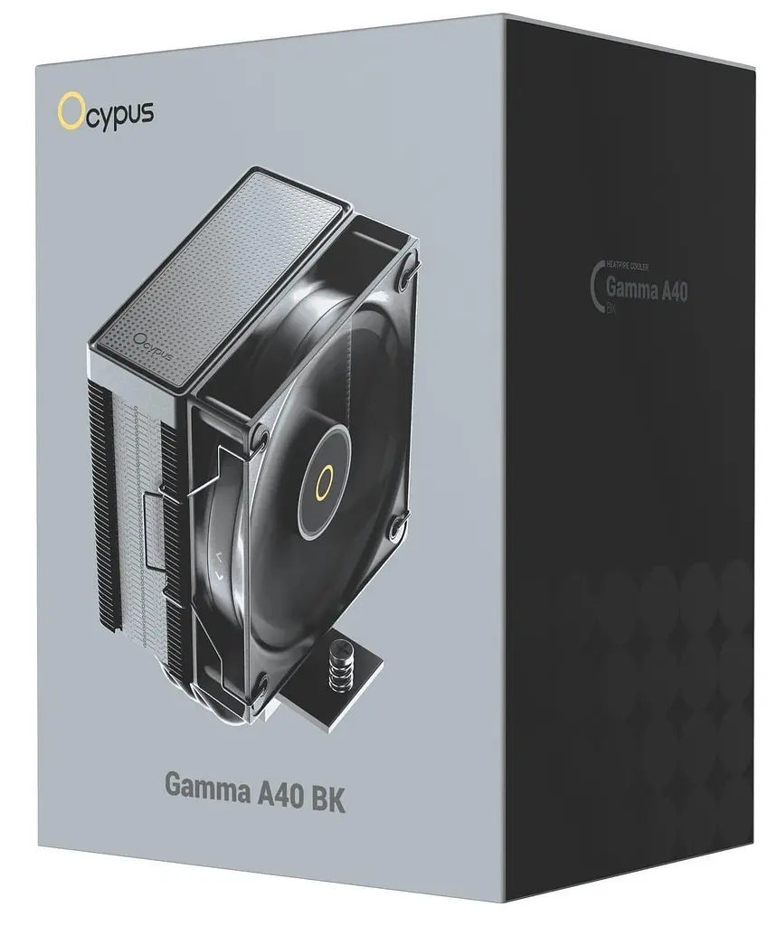 Кулер для процесора OCYPUS GAMMA A40 BK (GAMMA-A40-BK1NNWN00X-GL) - фото 10