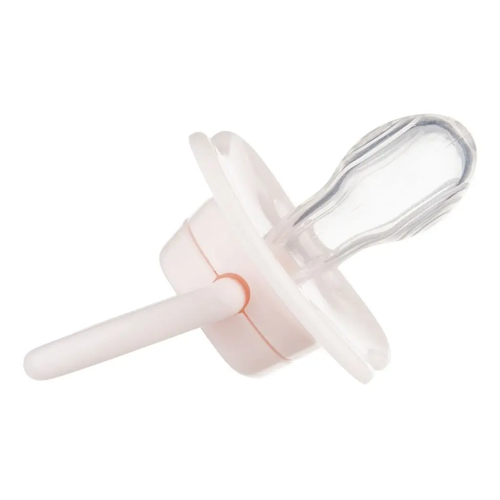 Пустышка Canpol babies Newborn baby силиконовая симметричная 0-6 месяцев розовая (22/580_pin_new) - фото 2