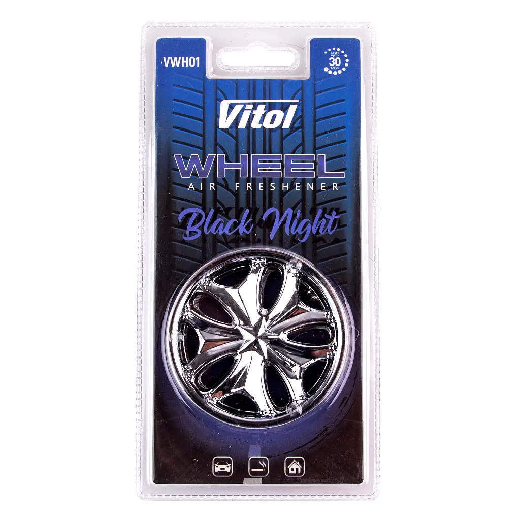 Ароматизатор для автомобіля VITOL Wheel Black Night (VWH01)