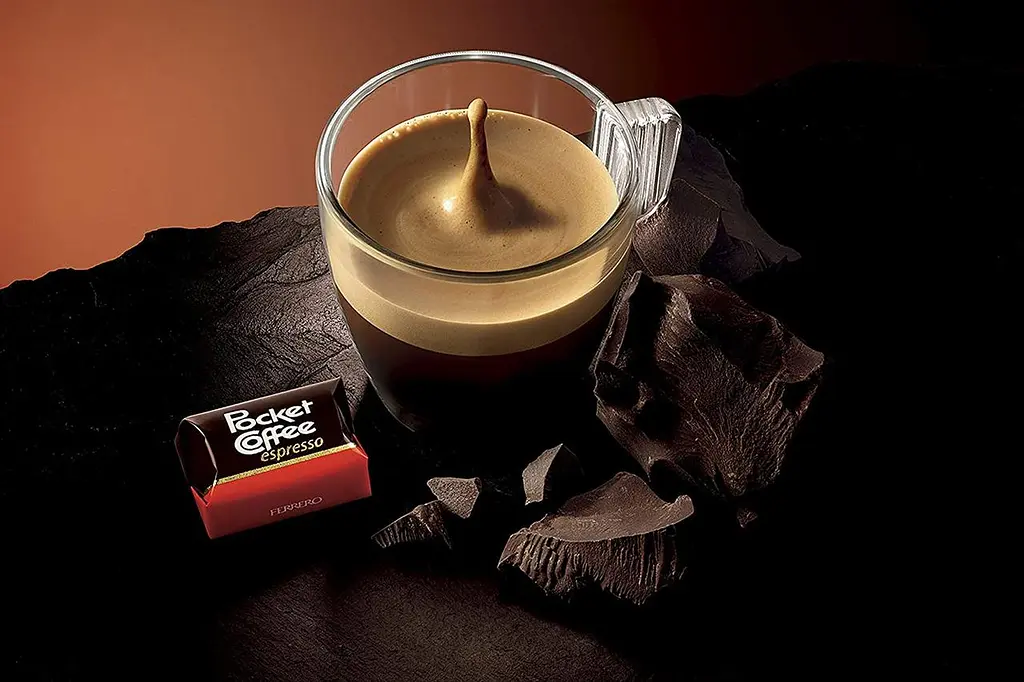 Шоколадні цукерки Ferrero Pocket Coffee Decaffeinato 5шт, 70г - фото 6