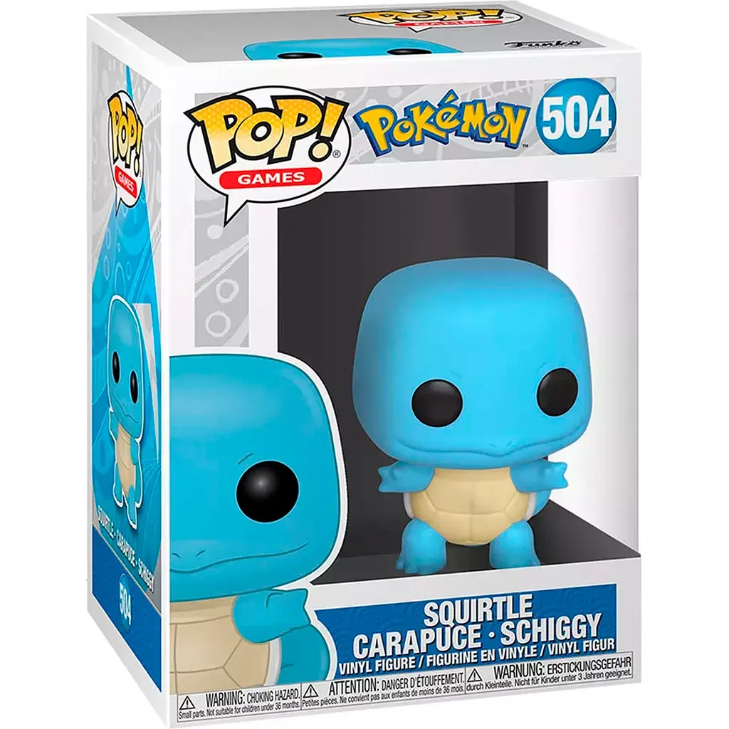 Фігурка Funko Pop! Pokemon: Сквіртл 9.6см (50402IE) [117810] - фото 5