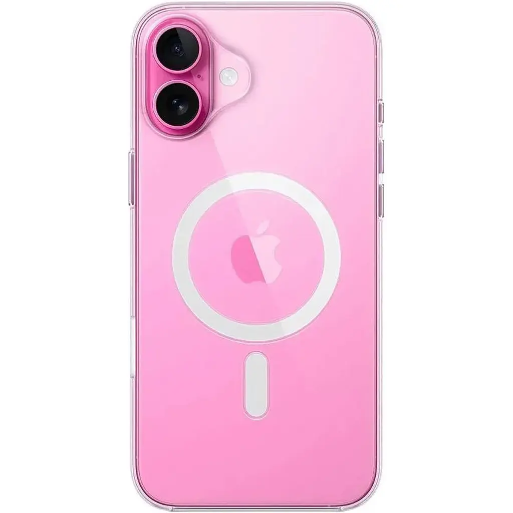 Чохол Clear Case with MagSafe для Apple iPhone 17 Transparent AA [143798] - фото 4