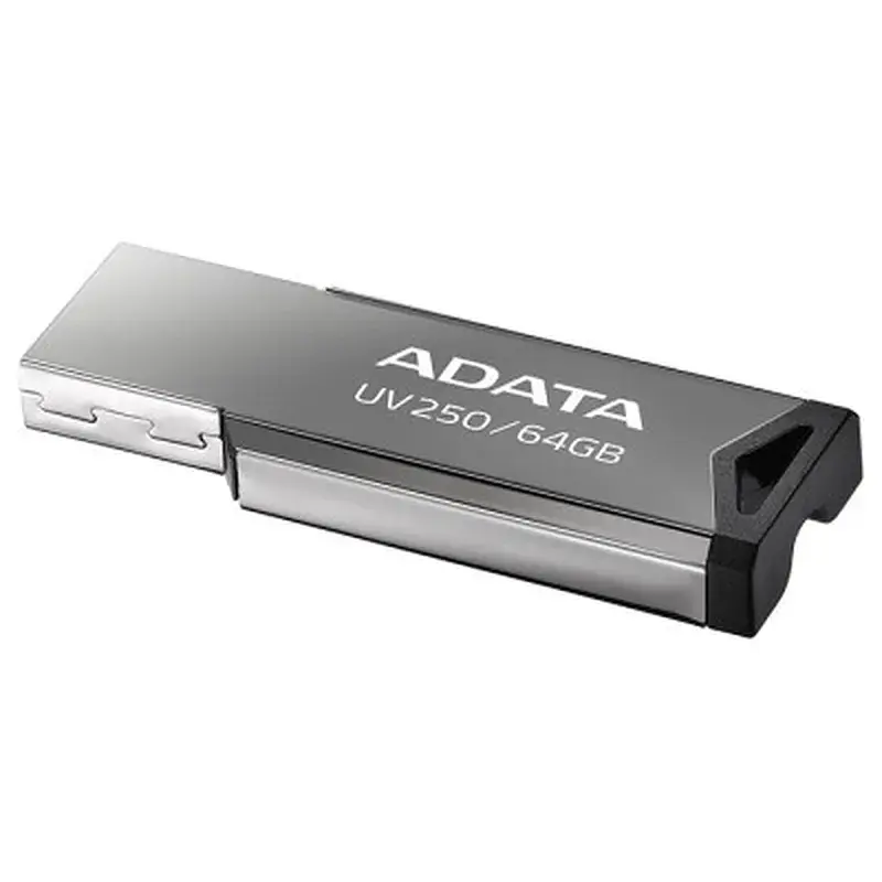 USB флеш накопичувач ADATA 64GB AUV 250 Black USB 2.0 (AUV250-64G-RBK) - фото 2