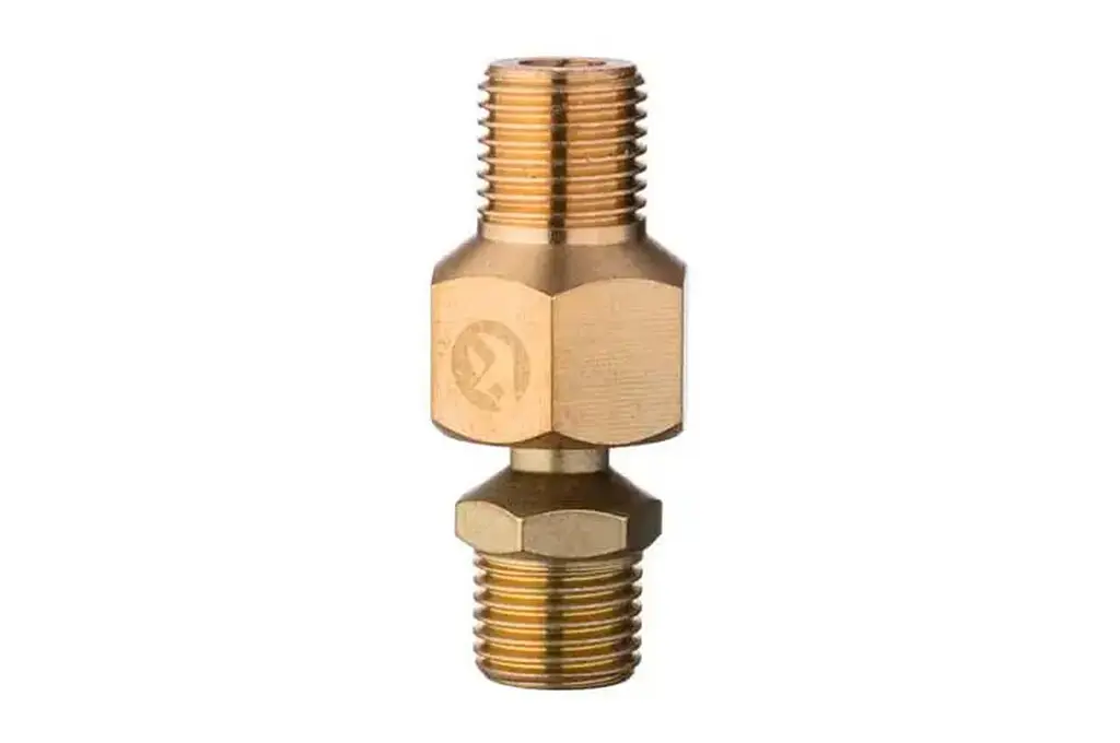 Соединение пневматическое шарнирное Intertool Storm наружная резьба 1/4" х 1/4" - фото 3