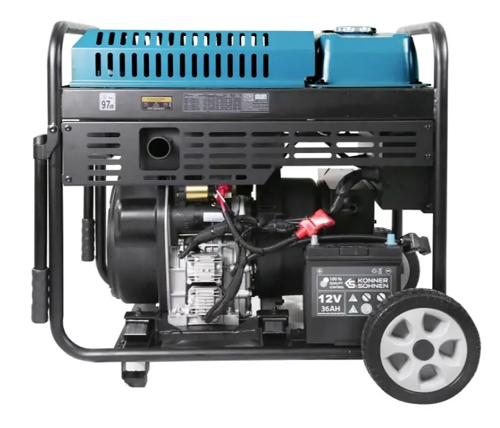 Генератор інверторний дизельний Konner&Sohnen 9.5/10 кВт KS 9500iDE ATSR - фото 6