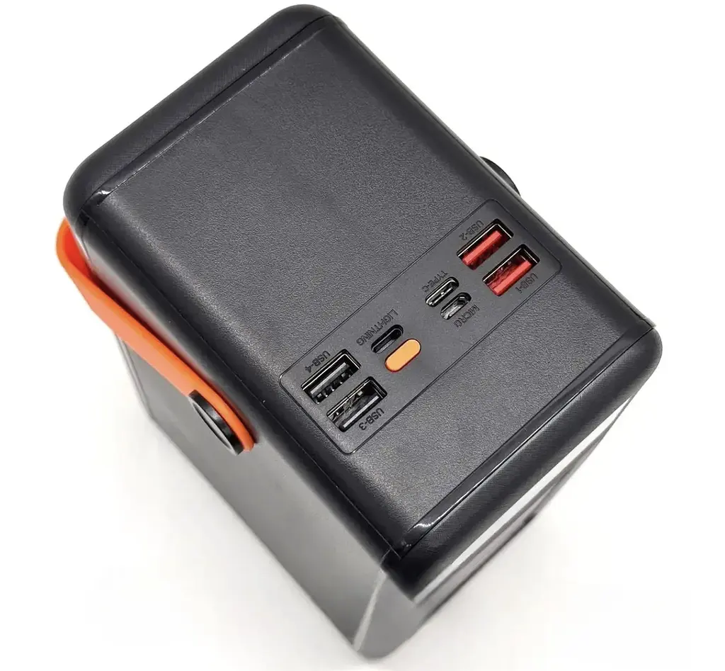 Power Bank YM-641 CX 180000 mAh з ліхтариком ∙ Повербанк YM-641 CX на сонячній батареї з дисплеєм - фото 2